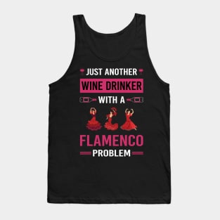 Wine Drinker Flamenco Tank Top